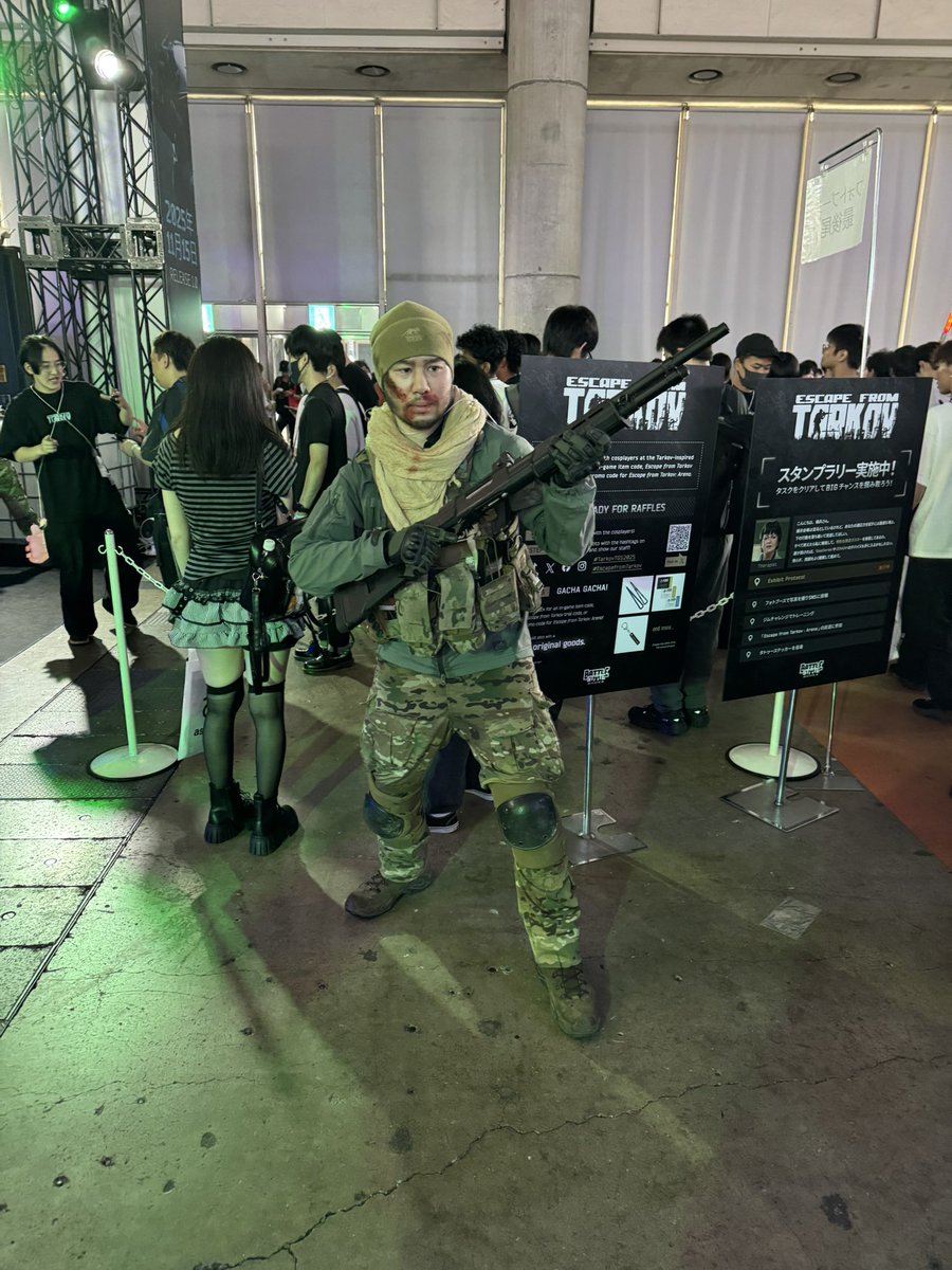 cjhdino's tweet photo. #TarkovTGS2025 #EscapefromTarkov https://t.co/U2lbERsDSV