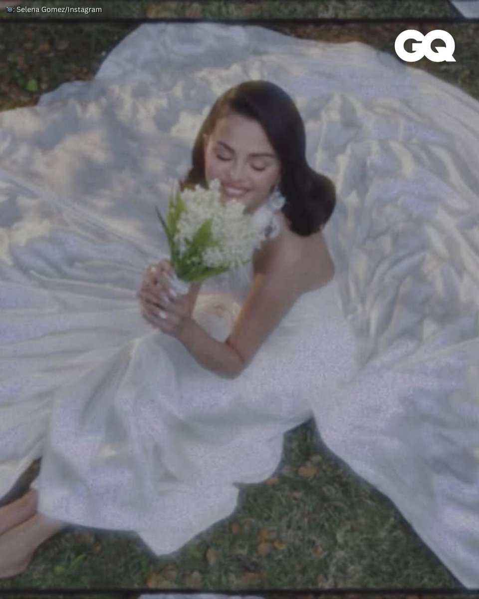 gqindia's tweet image. It&apos;s official, #SelenaGomez and #BennyBlanco are married 💍✨