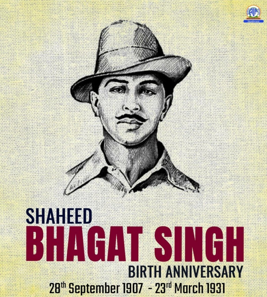 "इस कदर वाकिफ़ है, 
मेरे जज्बातों से मेरी कलम ! 
मै "इश्क़" भी लिखना चाहूँ,
तो इंक़लाब लिख जाता है!" _भगत सिंह ! 
शहीदे आज़म भगत सिंह को उनके जन्म दिवस पर कोटि-कोटि नमन्  🙏🏻🙏🏻🙏🏻