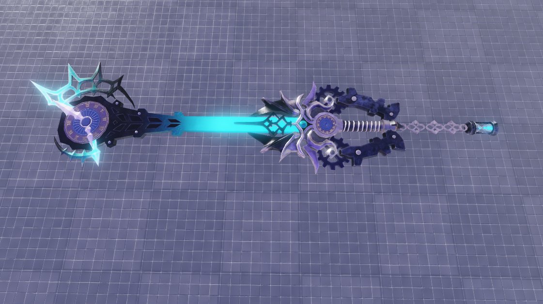 Young Xenoheart Keyblade Kingdom Hearts -  #Blender #Roblox #RobloxDev #Dev #3dmodeling