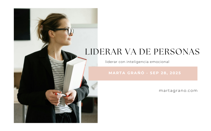 Liderar va de personas
por ello, las emociones importan

martagrano.com/liderar-va-de-…