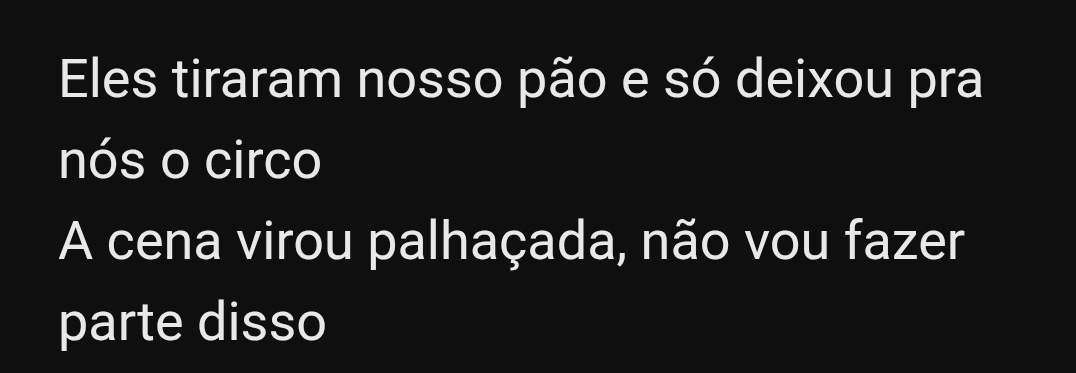 como já dizia sid