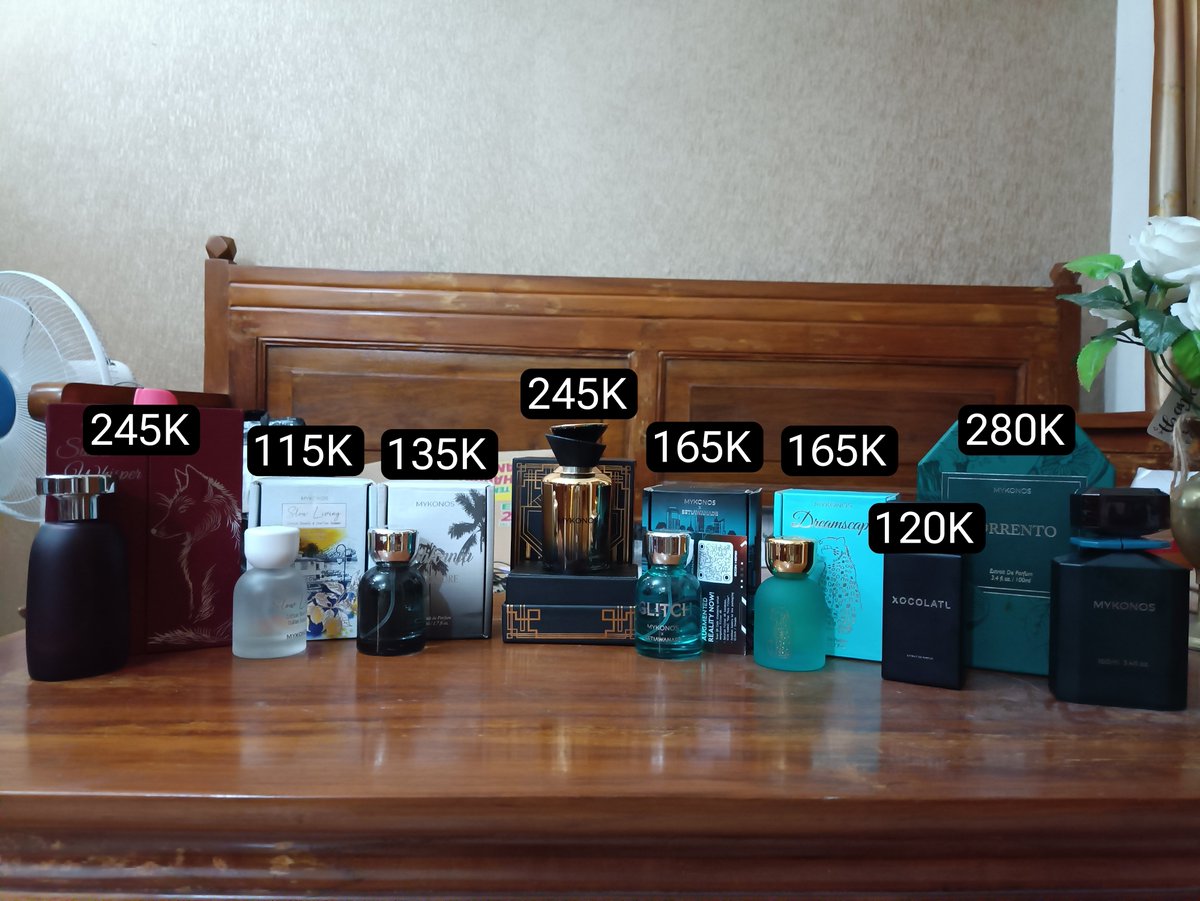 mayoritaspurba's tweet photo. WTS PARFUM MYKONOS
Slow living
California
Silent Whisper
Monaco Royale
Glitch
Dreamscape
Saff &amp; Co Xocolatl
Sorrento
#wtsparfum #zonauang #zonajajan https://t.co/7CLCgMDpSF