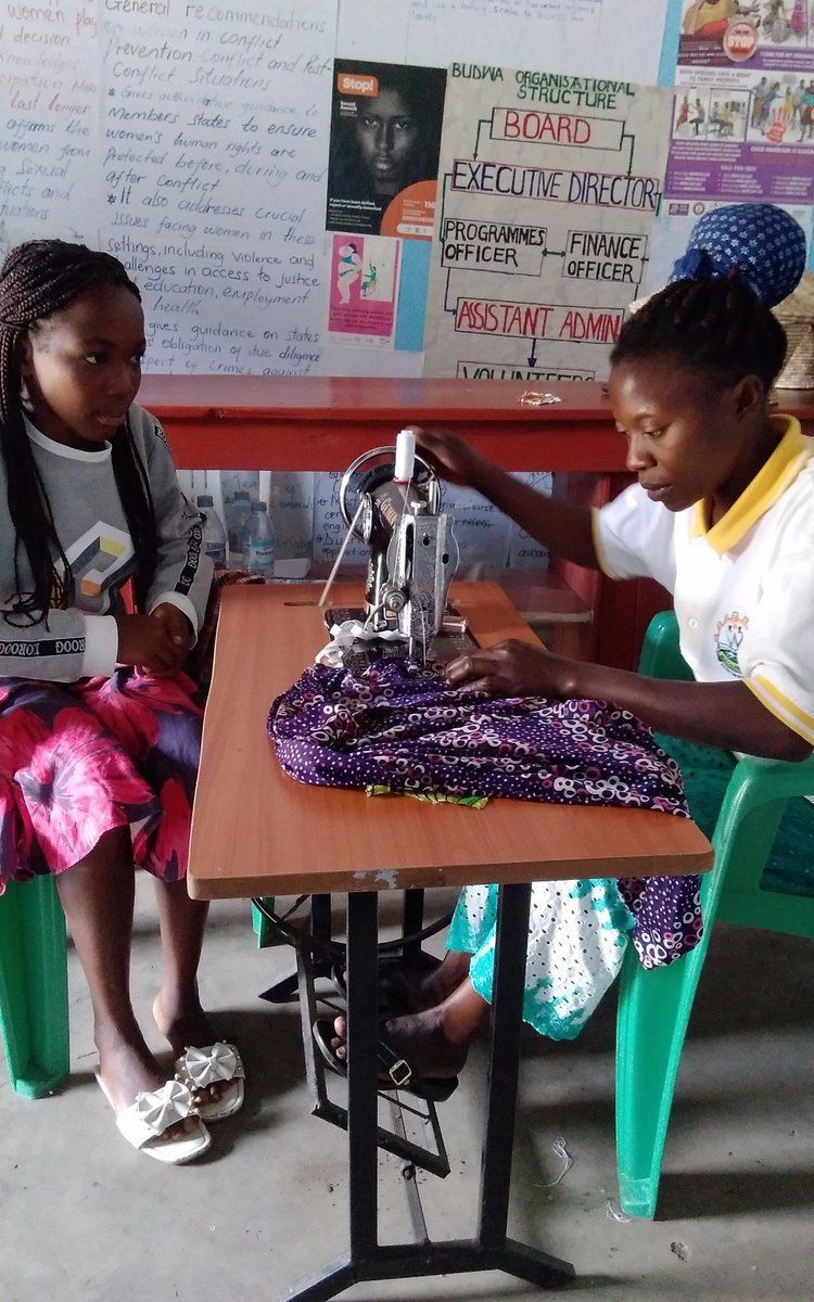 At Bwera United women with disabilities Association ( BUDWA) we are empowering women girls with lifestyle skills so that their income generating activities are improved. We are based in mpondwe-lhubiriha town council, kasese District Uganda.