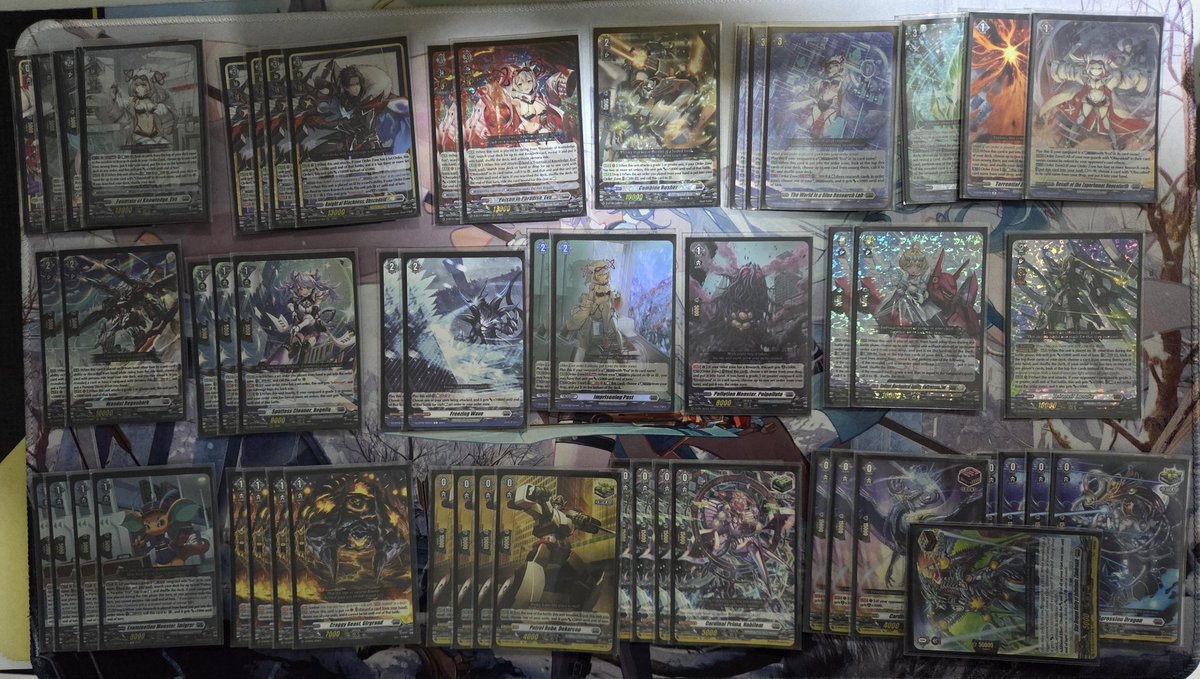 VanguardCfV's tweet photo. Tournament Cardfight Vanguard
Store Tier Cero - Chile - Valparaíso 
09/27/2025
13 👤

1. Eva
2. Heartluru
3. Minerva 

#VGTopDecks #cardfightvanguard #cfvanguard #cardfightvanguardoverdress #ヴァンガード #ヴァンガード優勝 #ヴァンガードデッキ紹介
#バヴサーガラ https://t.co/Gr7CKq7qU4