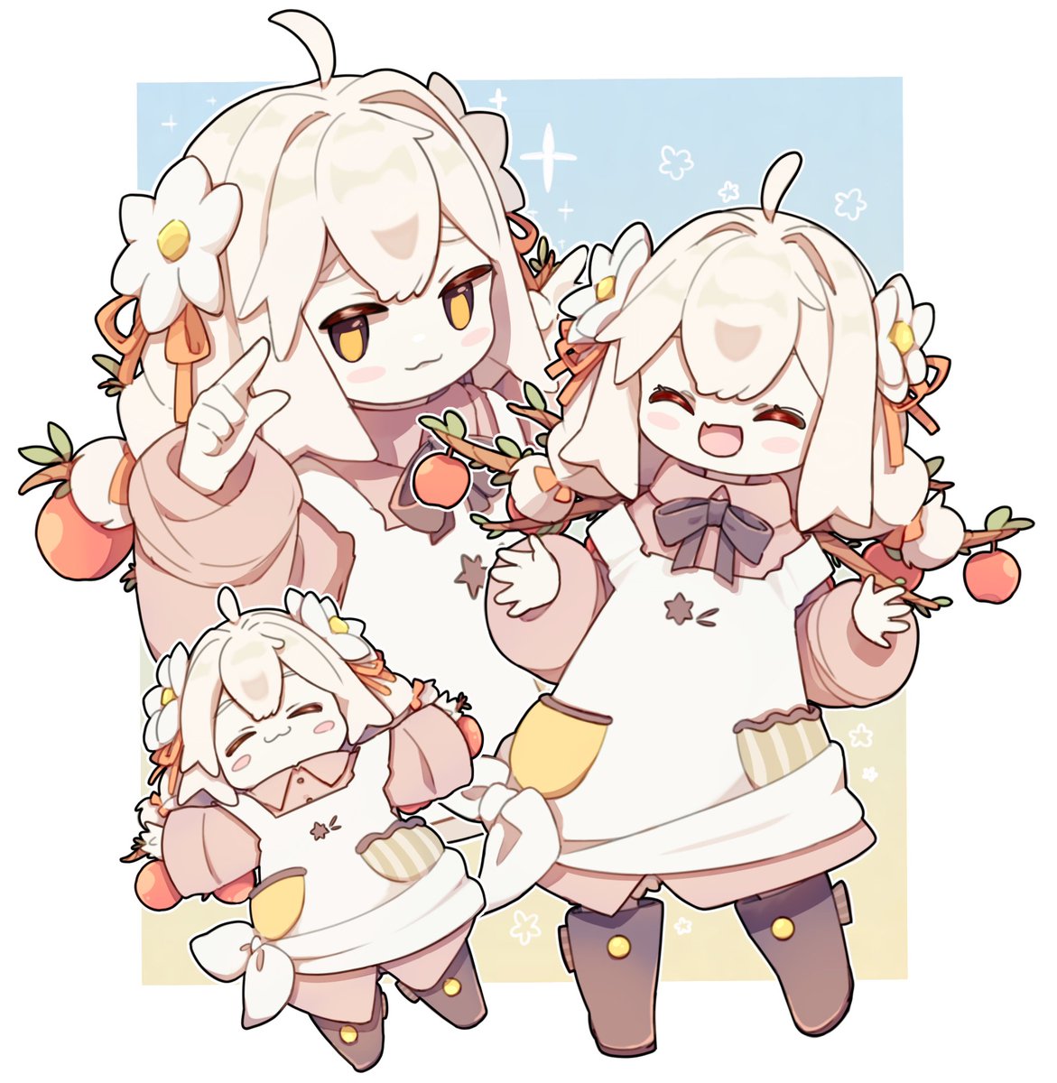 みなほしちゃん！りんご似合うね
リクエストありがとうございました！