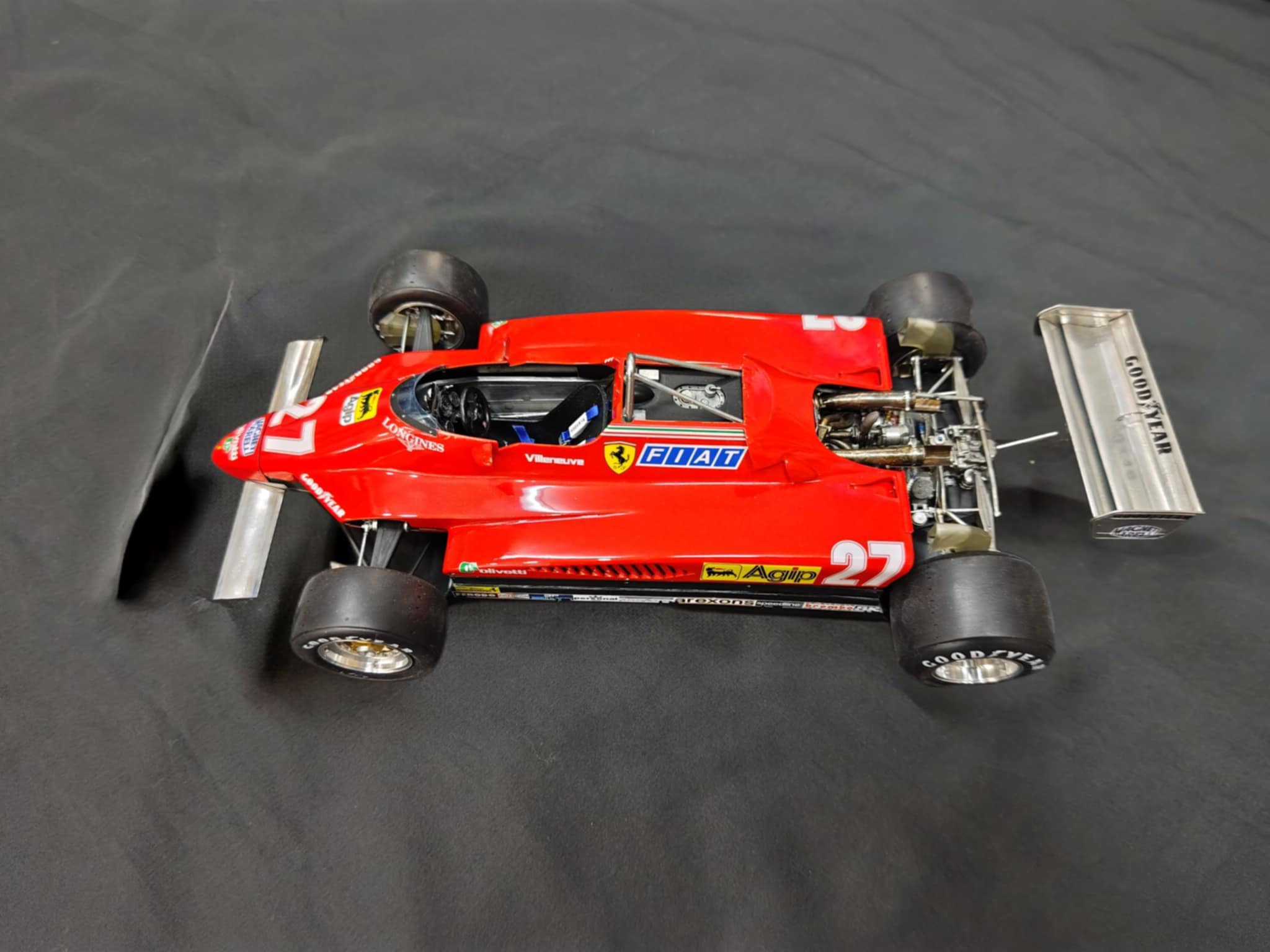 1/20 スタジオ27 フェラーリ126C2 ベルギーGP メタルキット 1/20 スタジオ27 フェラーリ126C2 ベルギーGP メタルキット