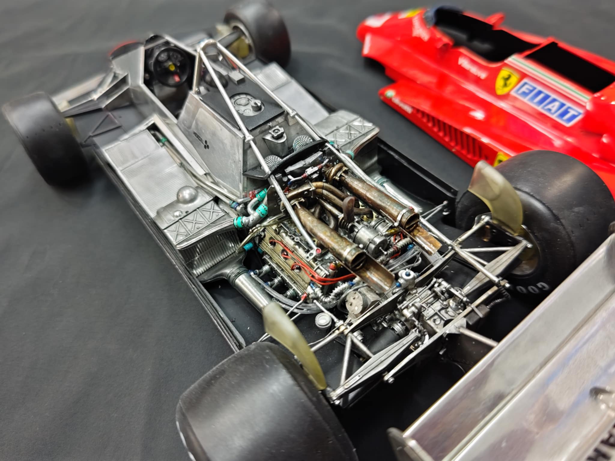 1/20 MFH フェラーリ 126C2 ベルギーGP 1／12サイズ フェラーリ126C2 ベルギーGP 予選バージョン