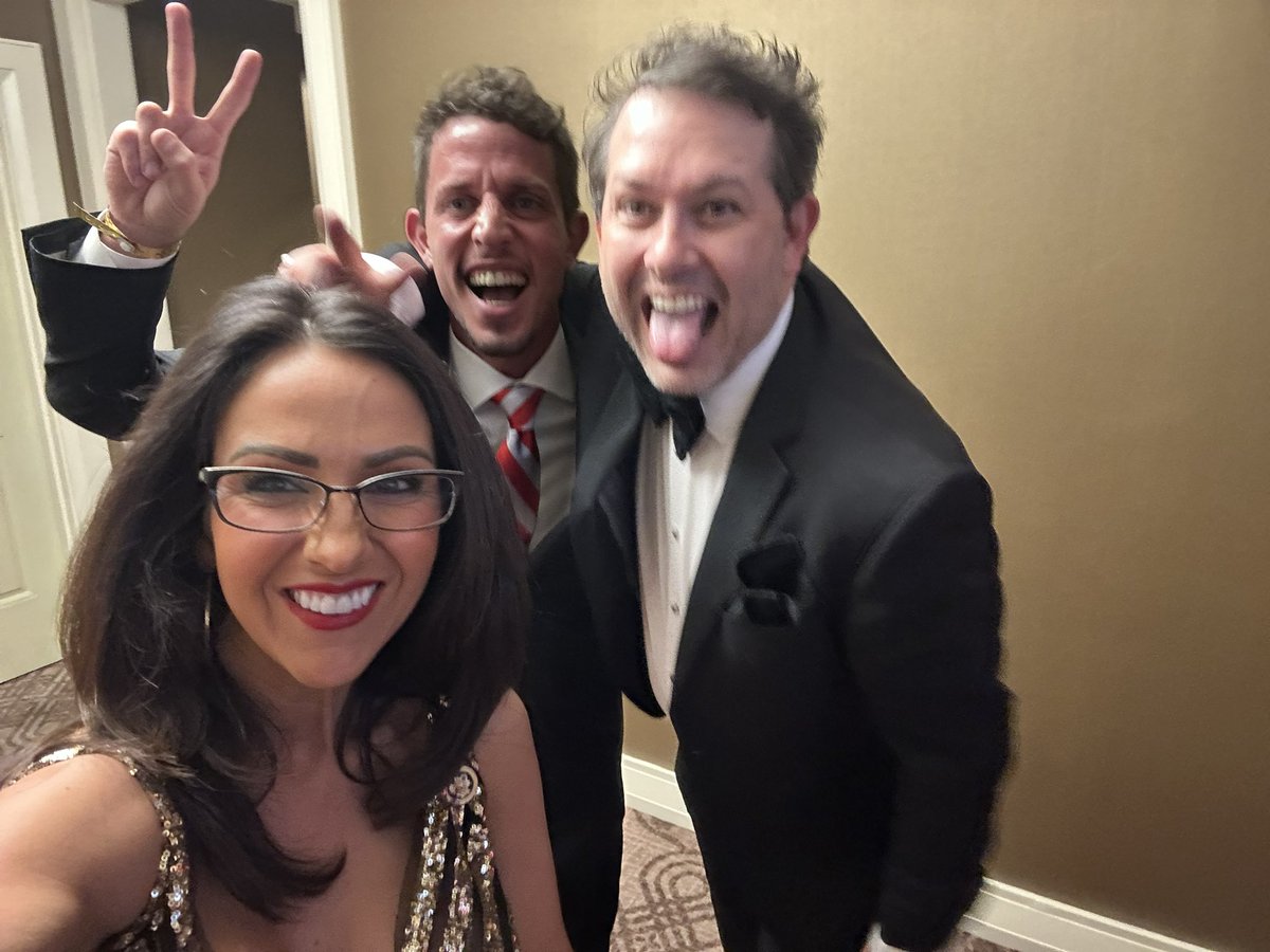 tylerbowyer's tweet image. Went to @TonyHinchcliffe’s show tonight in Phoenix and he gave a really nice tribute to Charlie. 

Tony came to our Inauguration Ball in January and we were so psyched at @TPUSA/@TPAction_