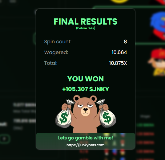 ya boy is a slot slut

thx <a href="/JunkyUrsas/">Junky Bets</a>