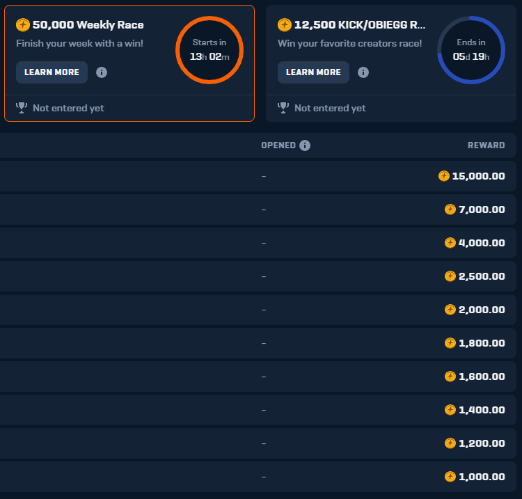 obierewards's tweet image. YO @raindotgg 🚨

If the winner of the $50,000 WEEKLY RACE is under code &apos;obie&apos; -&amp;gt; rain.gg/r/obie
I’ll personally send them an extra $2,500 on top of their $15,000 prize! 🤑🔥

💵 Random RT/Like = $50

#raingg #obielegit #codeobie #obierewards