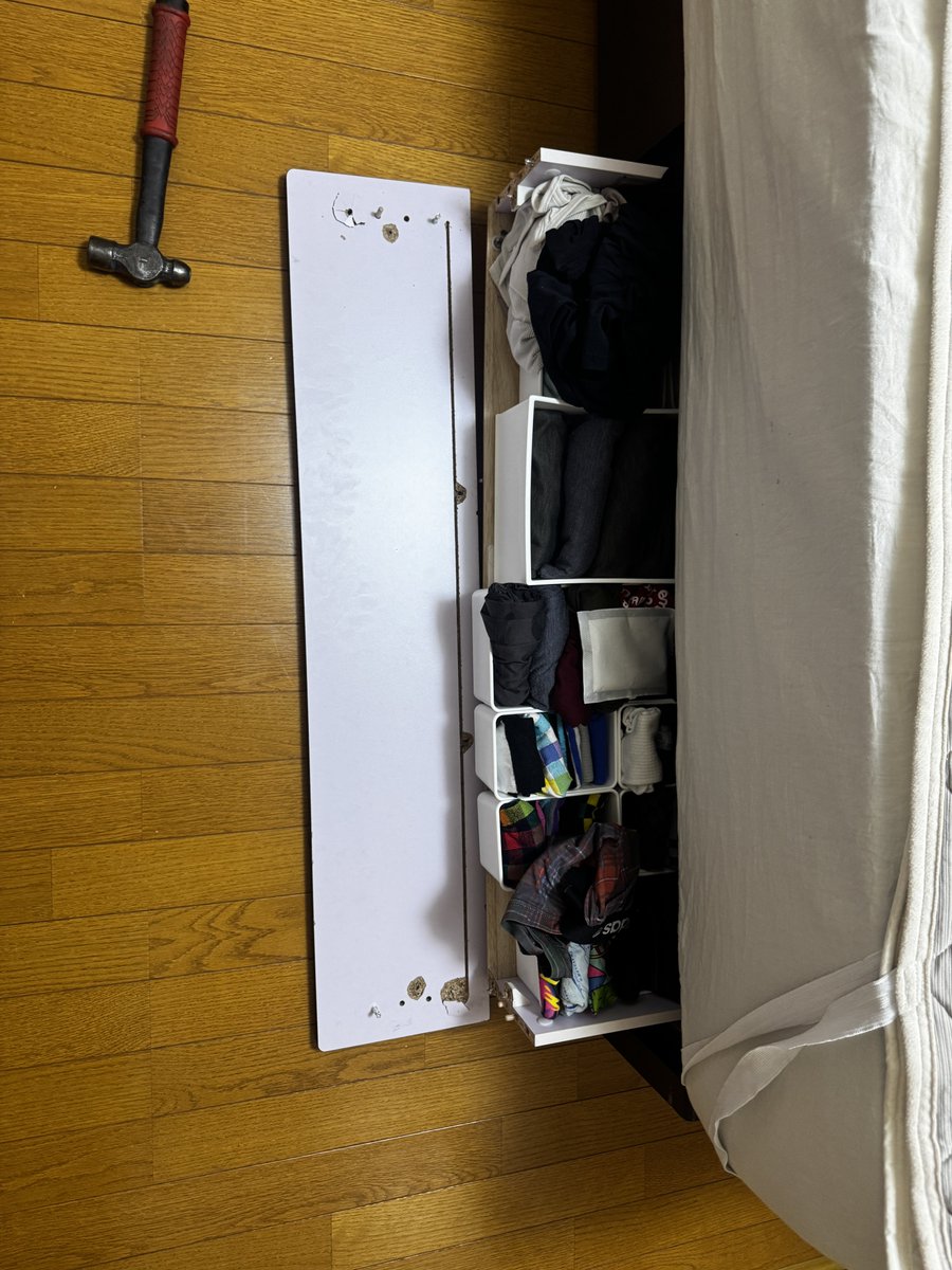 引き出しの調子悪いから見てと言われた結果