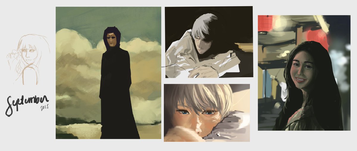 September studies including posted ones ^^