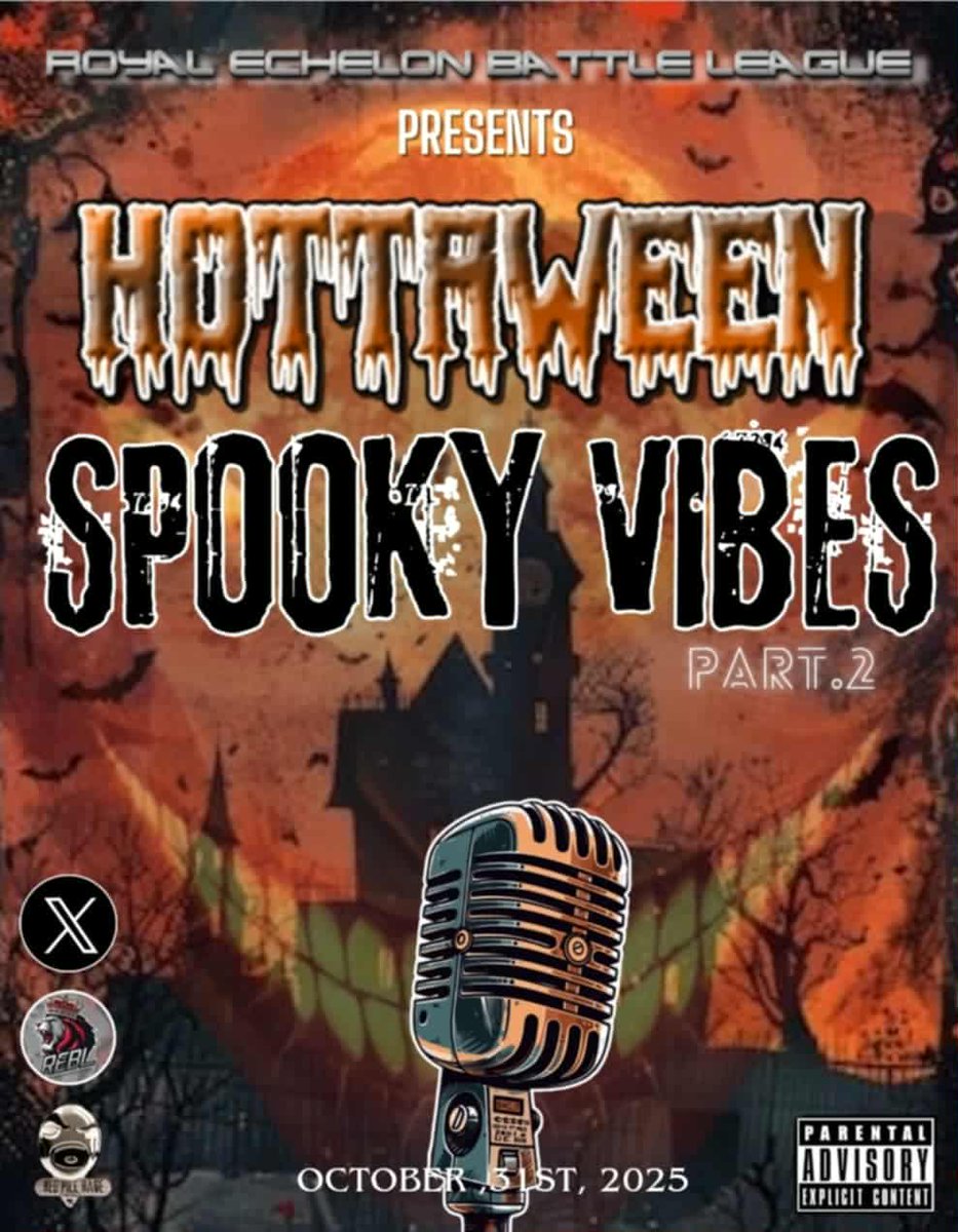 Cheatcode_30's tweet image. Royal Echelon Battle League Presents: HOTTAWEEN:SpookyVibes Part 2 come fuck with us on the 31st yall starting 7:00 pm 6 Crazy Battles it's only Entertainment💯💯💯💯🫡🫡🫡🫡💪🏿💪🏿💪🏿💪🏿👀👀👀👀