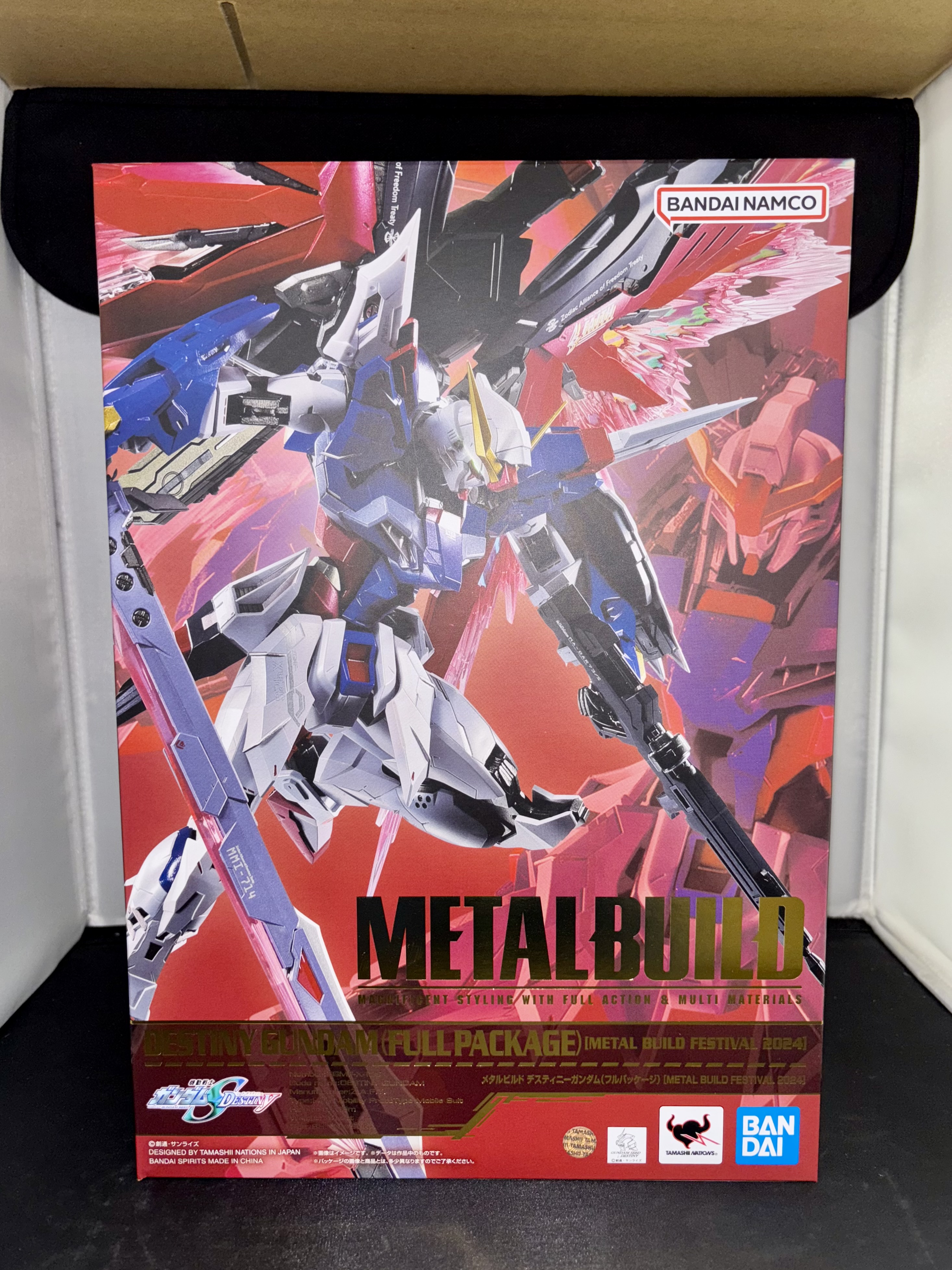ガンダム　2024 限定　フルパッケージ　新品未使用 事後CTM2次抽選販売】METAL BUILD デスティニーガンダム
