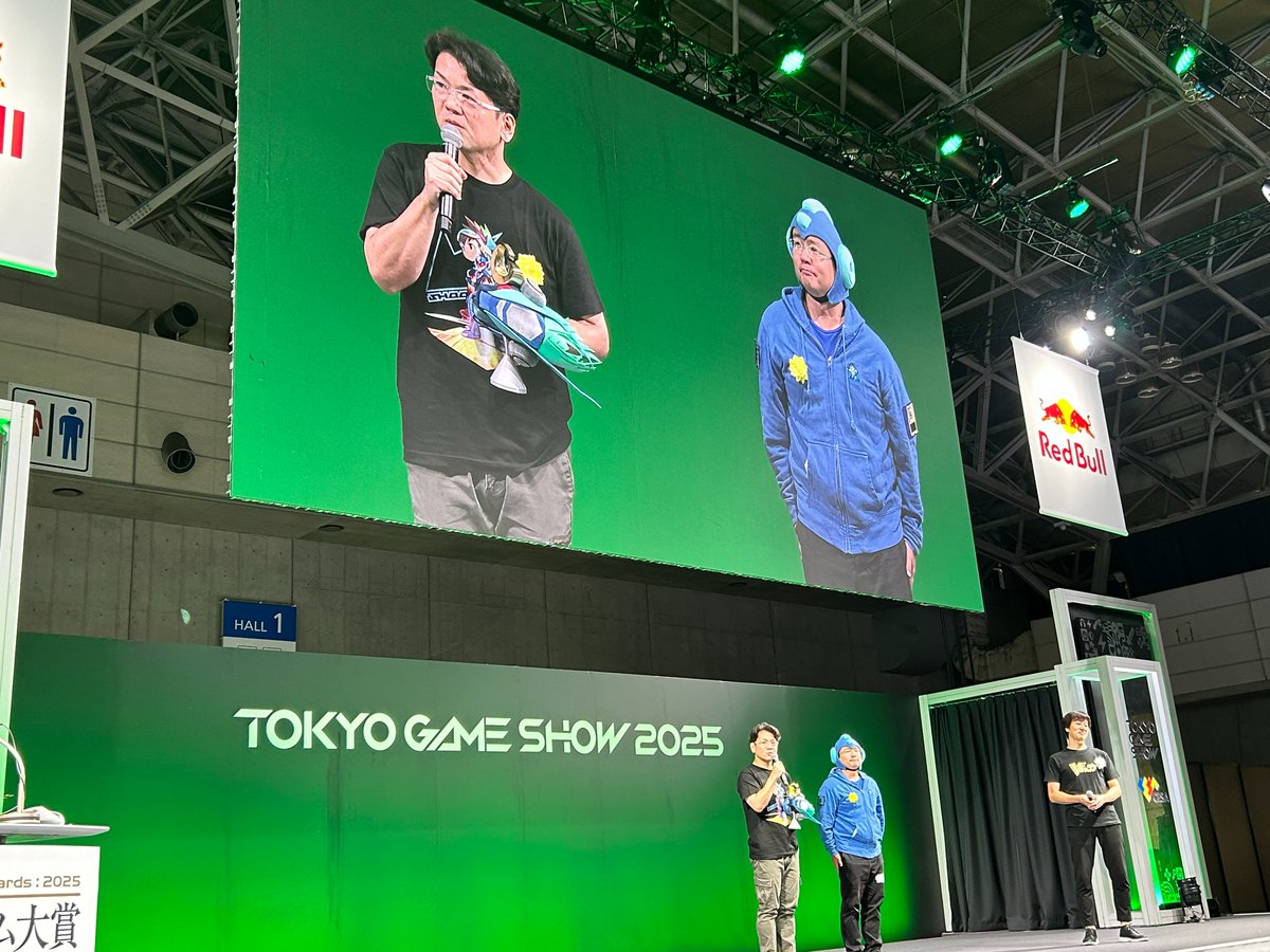 うおおおおお！
『流星のロックマン パーフェクトコレクション』
日本ゲーム大賞：フューチャー部門 受賞しましたー！
みんなのキズナのおかげです！
本当に本当にありがとうー！(ウッチー) 
capcom-games.com/megaman/starfo… #ブラザーバンド #カプコンTGS2025 #TGS2025 #東京ゲームショウ2025