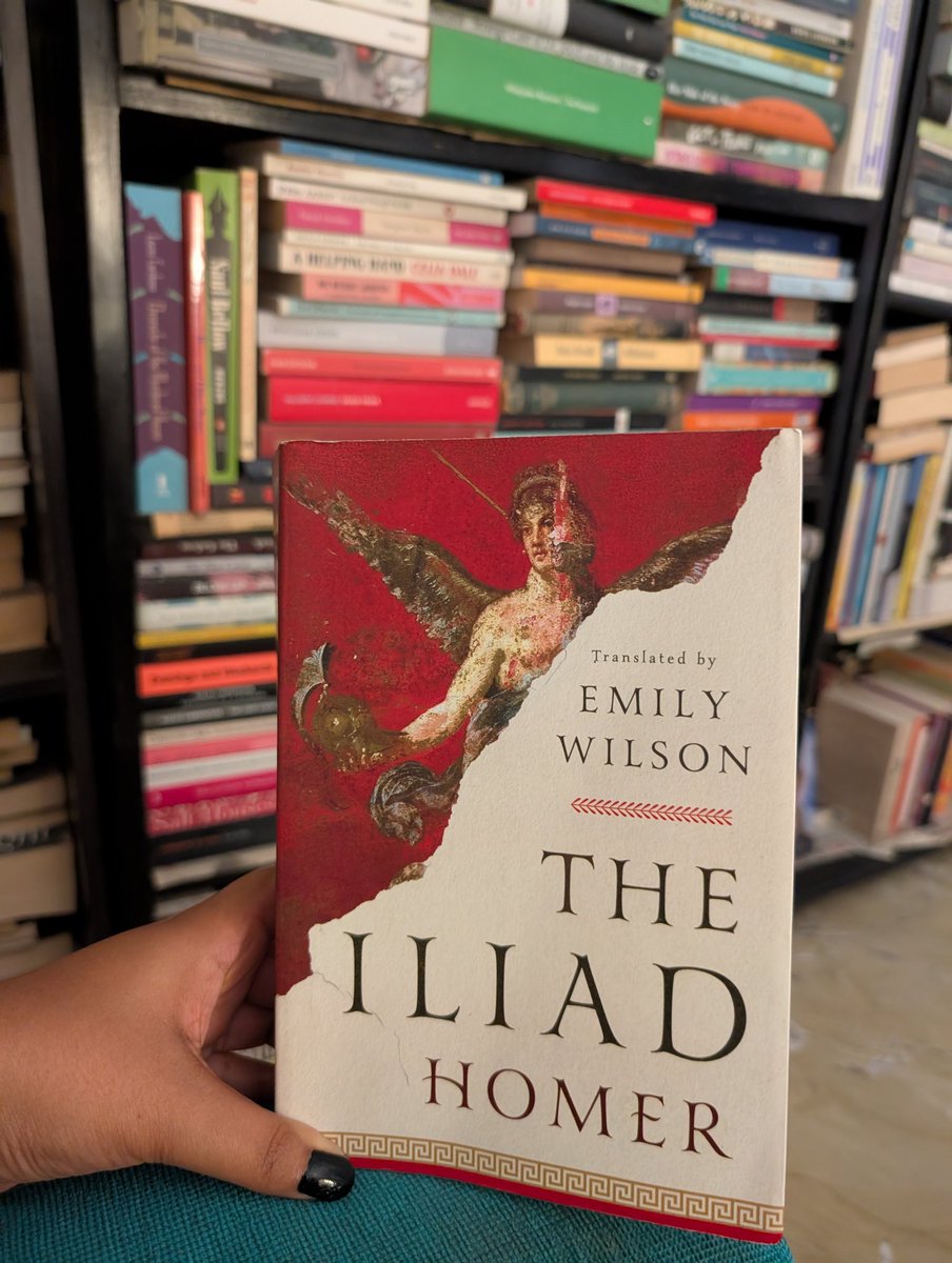 On Book 4. I'm enjoying this so much. So far, there is more drama than the old testament and Bollywood put together. And Achilles is a petty POS.