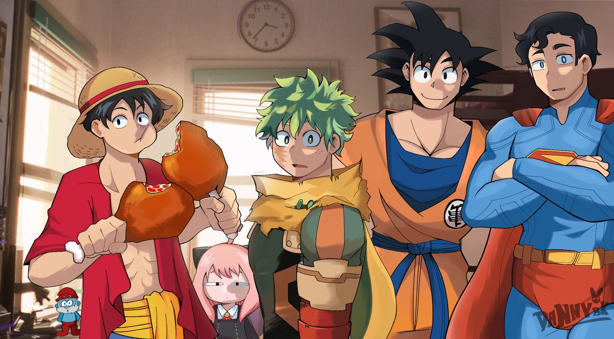 My goats

#MHA #SUPERMAN #ONEPIECE #spyxfamilly #DragonBall