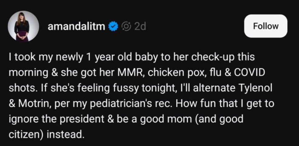 Exploiting your child’s health to make a political point is as sick as it gets.