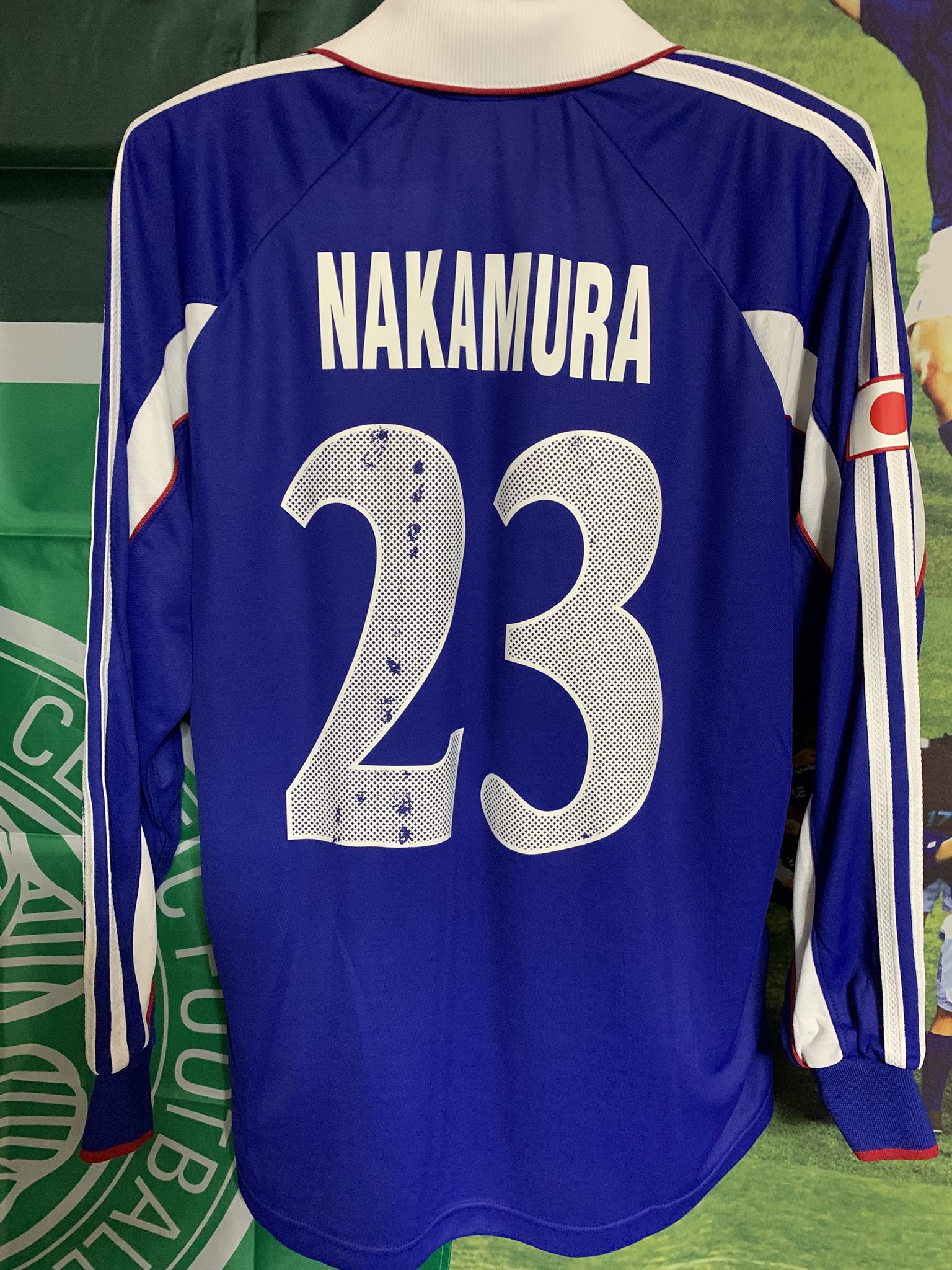 中村 俊輔2013/7/23 マンチェスターユナイテッド戦記念ユニフォーム sddefault.jpg