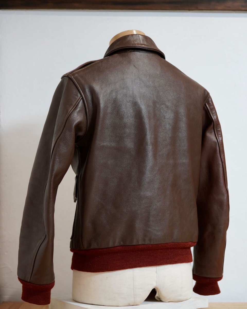 uYAlMX9xAJ60230's tweet image. #canyonleathercraft #キャニオンレザークラフト #a2jacket めちゃくちゃかっこいい。ほんま作ってもらってよかった。続く→