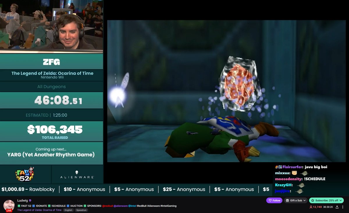 LMAO I love how dying to Morpha forever a marathon tradition