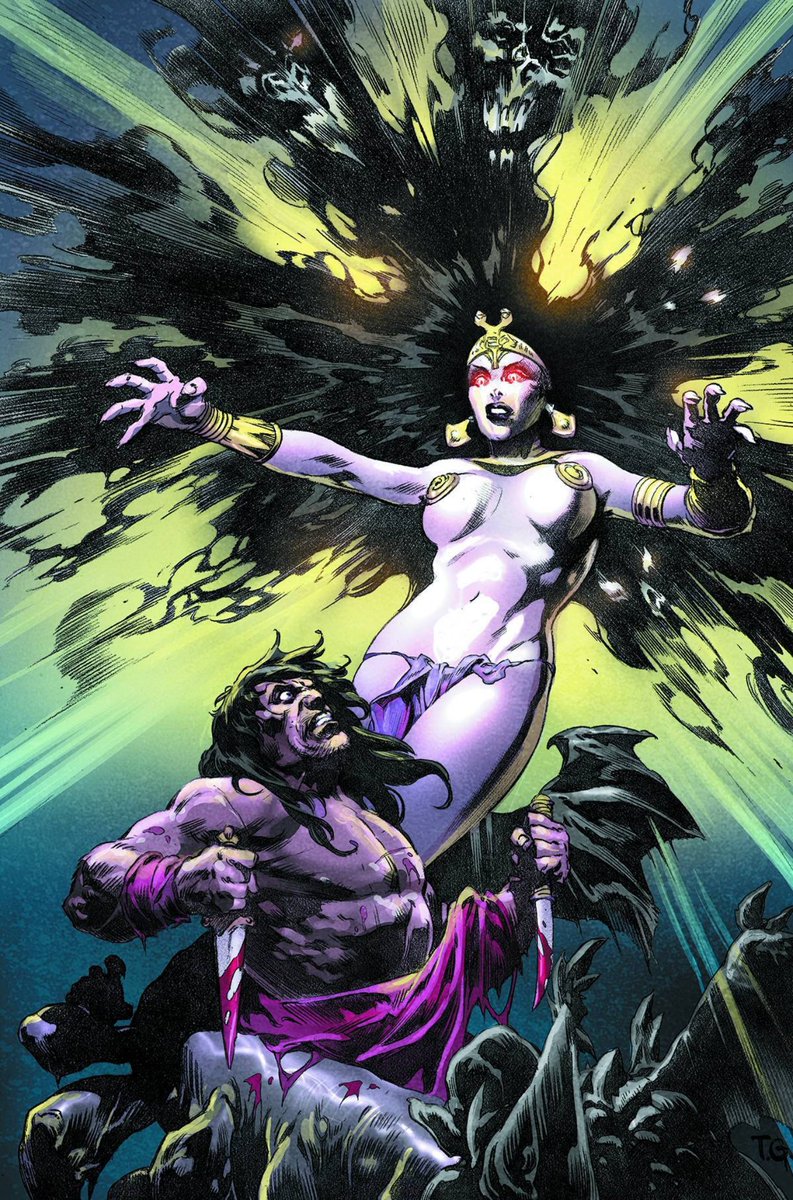 King Conan: The Conqueror cover art by Tomás Giorello
#CONAN #ComicArt