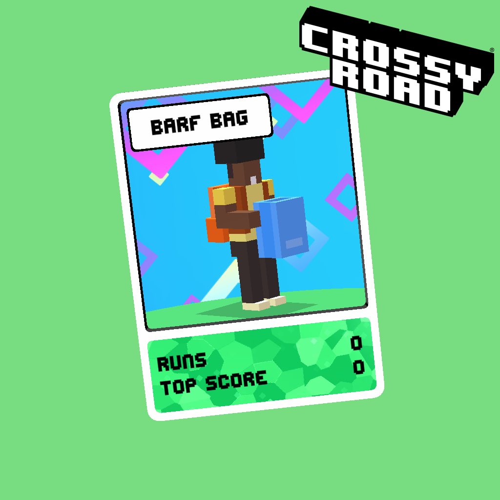 emmanuelnavarro's tweet photo. Barf Bag! #crossyroad https://t.co/YGZ9Zn1HoZ https://t.co/LnbfuBoiTg