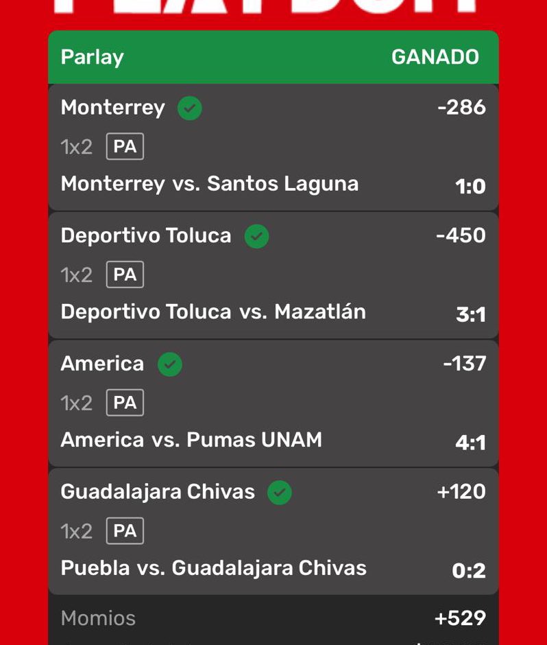 luiiss004's tweet photo. cuota +529✅
bendita liga mx https://t.co/4COih8lGzD