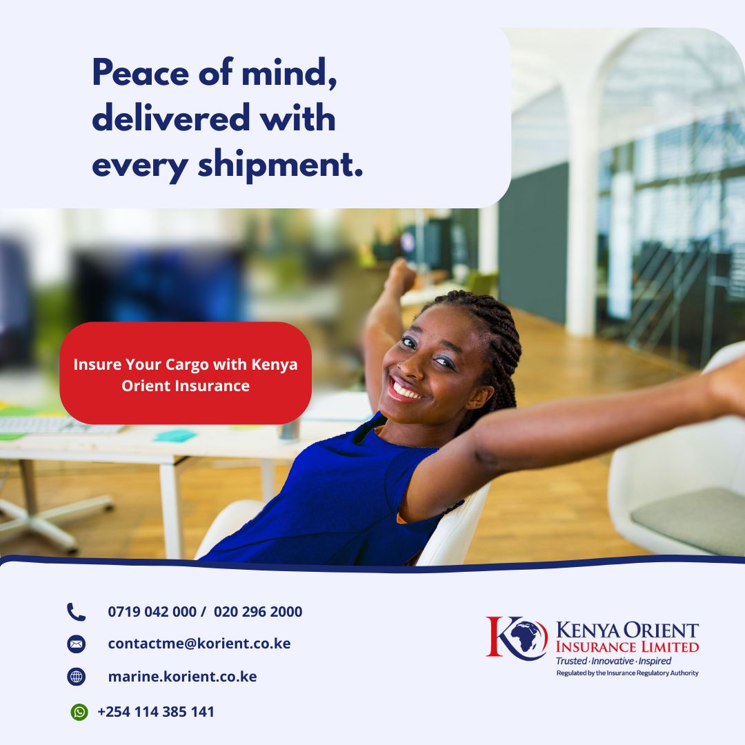 🚢✨ Every shipment matters — and so does your peace of mind.
With Kenya Orient Insurance Marine Cargo Cover, your goods are protected from departure to destination.

Secure your cargo today and ship with confidence!

📞 0719 042 000
📧 contactme@korient.co.ke