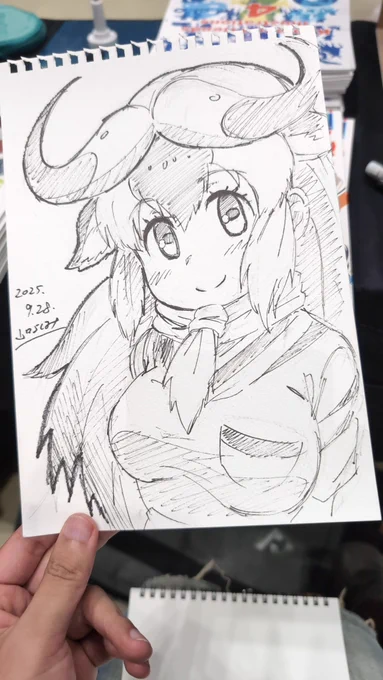 ヌーちゃん色紙も上がり〜 