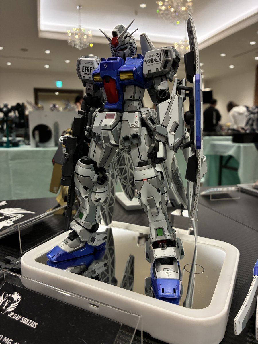 #ホビーフェスタin帯広
#HF3帯広
お三方のを見てGP04作ることに決めました😁
と宣言だけしておいて自分を追い込む🤭😆
<a href="/type1_gunpla/">TAKUYA</a> 
<a href="/VCZkuwJyT0jKDM7/">たっちゃん</a> 
<a href="/sing_o_/">SING-O- (シンゴ)</a>