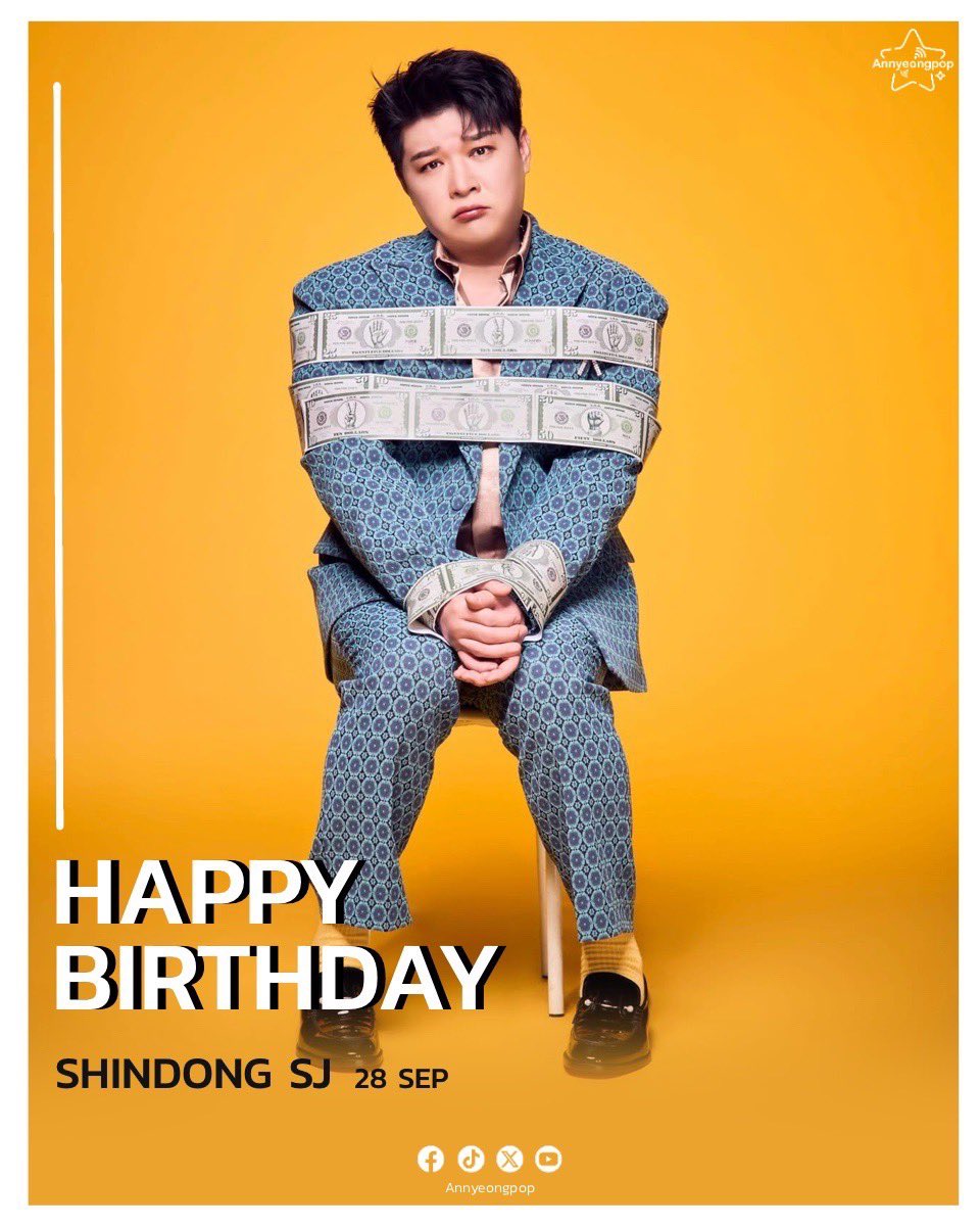 🎂💙 HBD Shindong Super Junior🎂
ไอดอลที่สามารถทั้งขึ้นคอนเสิร์ต ทั้งโชว์ ทั้งรายการวาไรตี้ ยิงมุกรัวไม่พักได้ในคนเดียว 😂🎶

ติดตามเราที่ facebook.com/annyeongpop

#Shindong #superjunior #suju #elf #happyshindongday
