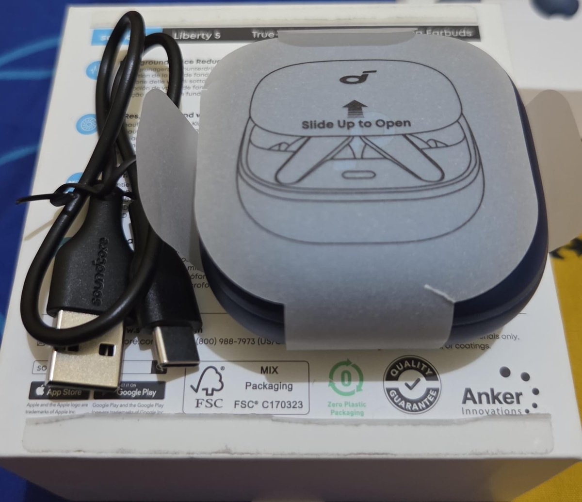 HeryPR's tweet photo. WTS Anker Soundcore Liberty 5 - Blue
✅ Fullset lengkap (Kabel Charge, Kartu Garansi, Box) ✅ Like New, unit masih mulus dan berfungsi sangat baik. Pemakaian baru 3 bulan.
💰: Rp 750.000, bisa nego. COD only di BSD/Tangsel/Jakarta. Minat bisa DMya  #jualtws #soundcore #zonauang https://t.co/haYHD88KH7