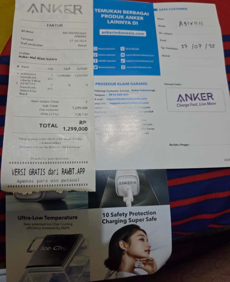HeryPR's tweet photo. WTS Anker Soundcore Liberty 5 - Blue
✅ Fullset lengkap (Kabel Charge, Kartu Garansi, Box) ✅ Like New, unit masih mulus dan berfungsi sangat baik. Pemakaian baru 3 bulan.
💰: Rp 750.000, bisa nego. COD only di BSD/Tangsel/Jakarta. Minat bisa DMya  #jualtws #soundcore #zonauang https://t.co/haYHD88KH7