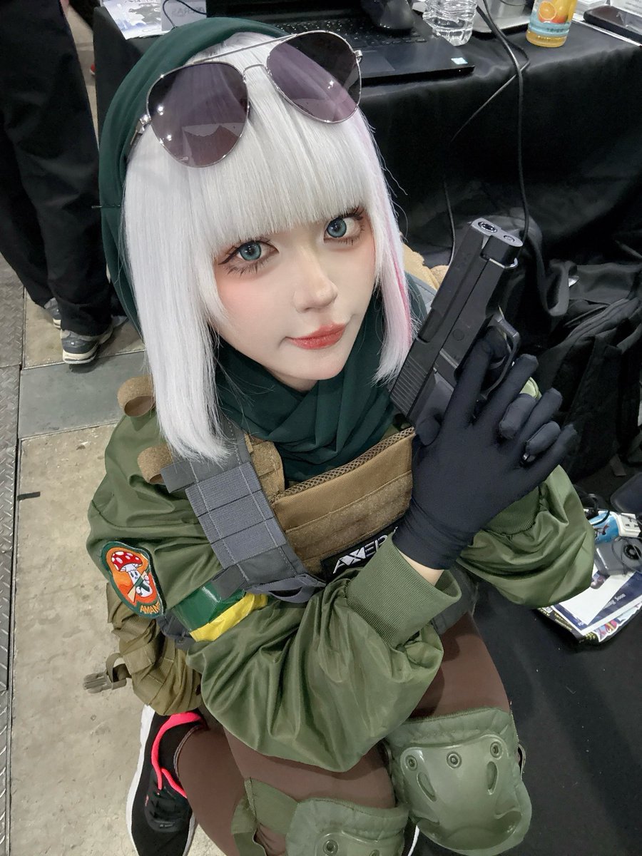 mochii1104's tweet photo. 東京ゲームショウ最終日、頑張らなきゃ~
@InverseAtelier #AXERAS #アックセラス #TGS2025 #東京ゲームショウ2025 https://t.co/w0ncNxXQmf