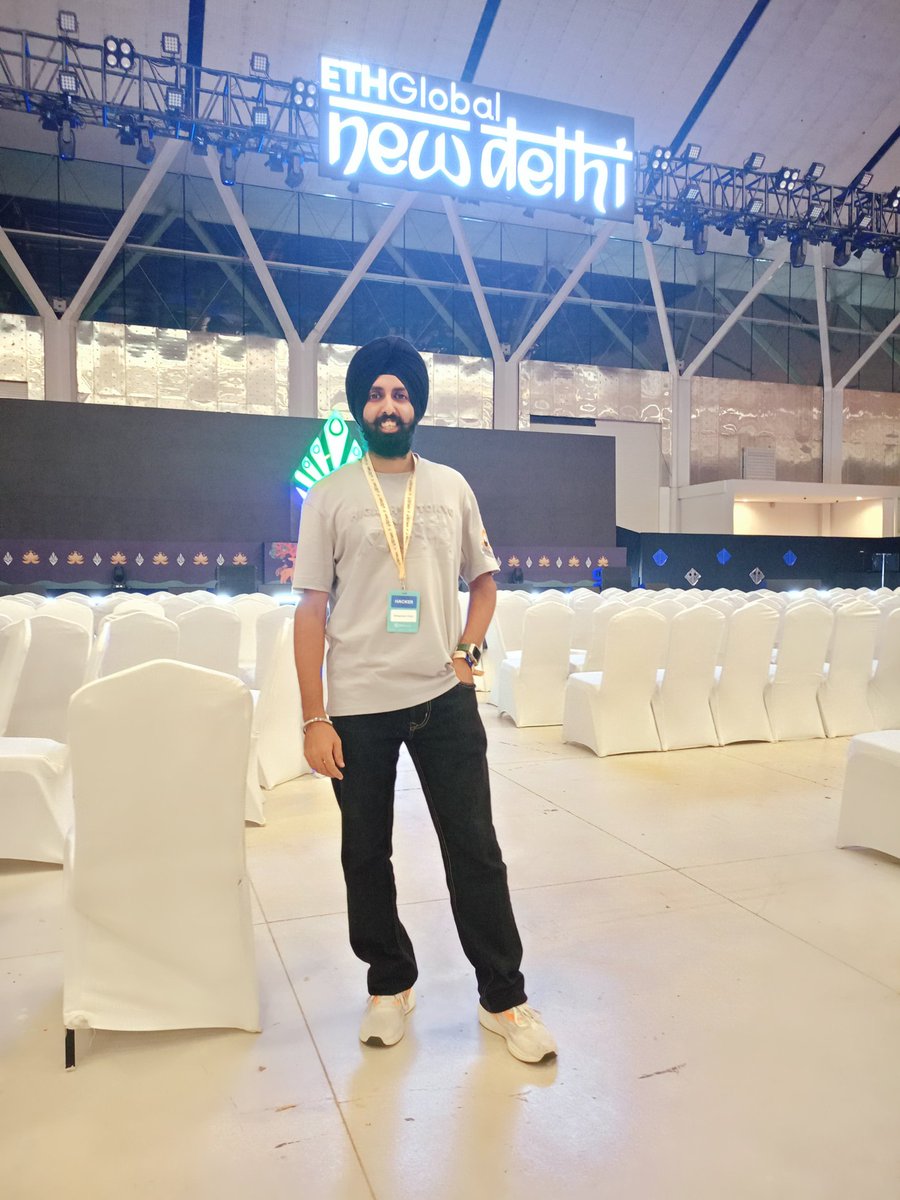 Proof of hacking at <a href="/ETHGlobal/">ETHGlobal</a> New Delhi.
#ethglobal #ethindia