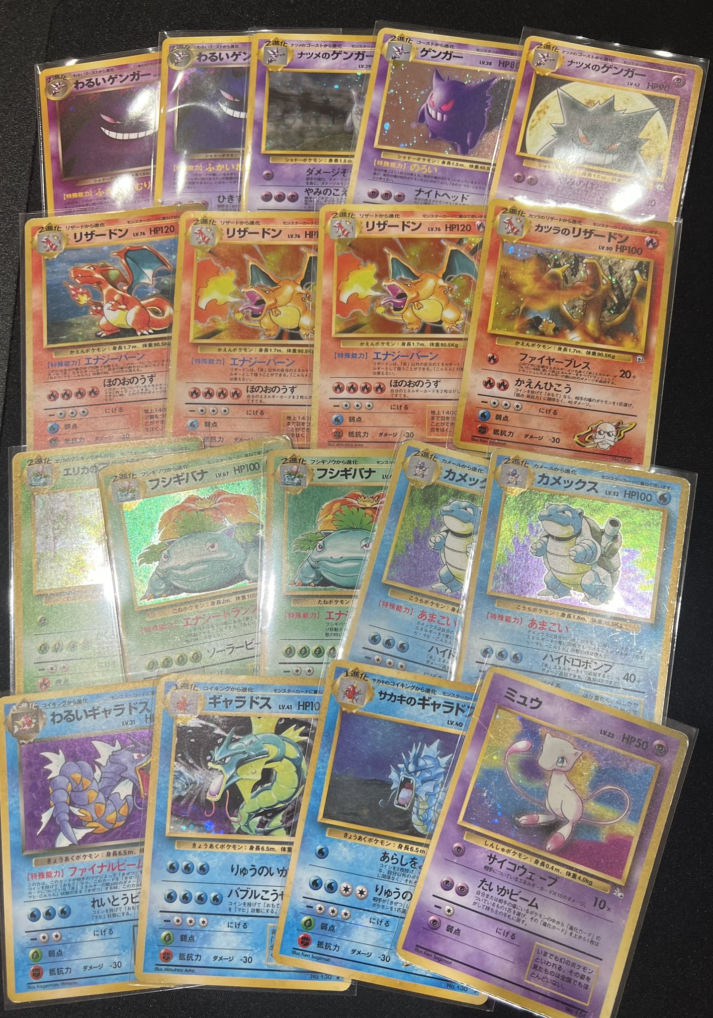 ※ 旧裏 １６枚セット フシギバナ ゲンガー ウィンディ カイリュー 他キラ多数 magi新宿西口店【カードショップ】【TCGshop】 on X: 
