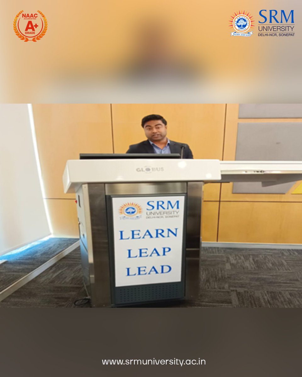 SRMH_University's tweet image. Global learning meets local minds
On Sept 16, SRMUH IQAC & CSE hosted Dr. Kris Roy (University of Waikato, NZ) for a guest lecture on “Not Just Numbers and Code”. The session explored STEM’s global impact, AI in sustainability & study-abroad opportunities.
#GlobalLearning