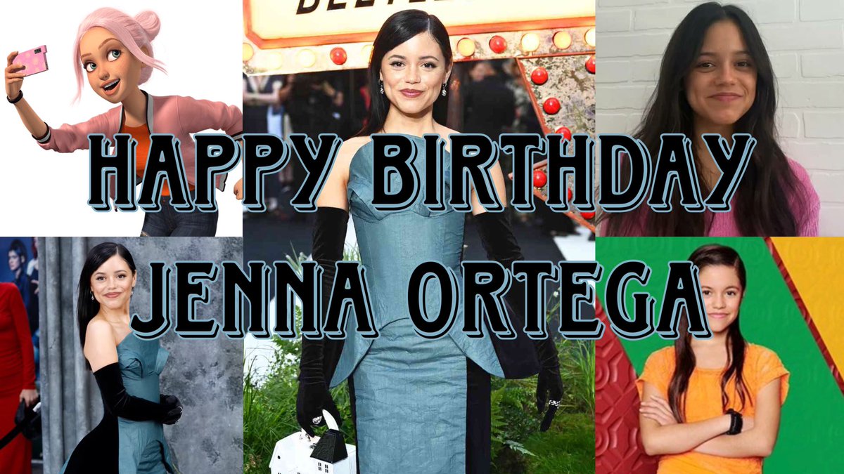 electric_75's tweet photo. Happy Birthday to the Beautiful and Cute young actress who played Brooklyn from Camp Cretaceous, Harley from Stuck In The Middle, Wednesday from Netflix’s Wednesday and other media known as Jenna Ortega.
#JennaOrtega #YesDay #CampCretaceous #StuckInTheMiddle https://t.co/r4Q0e57Yik