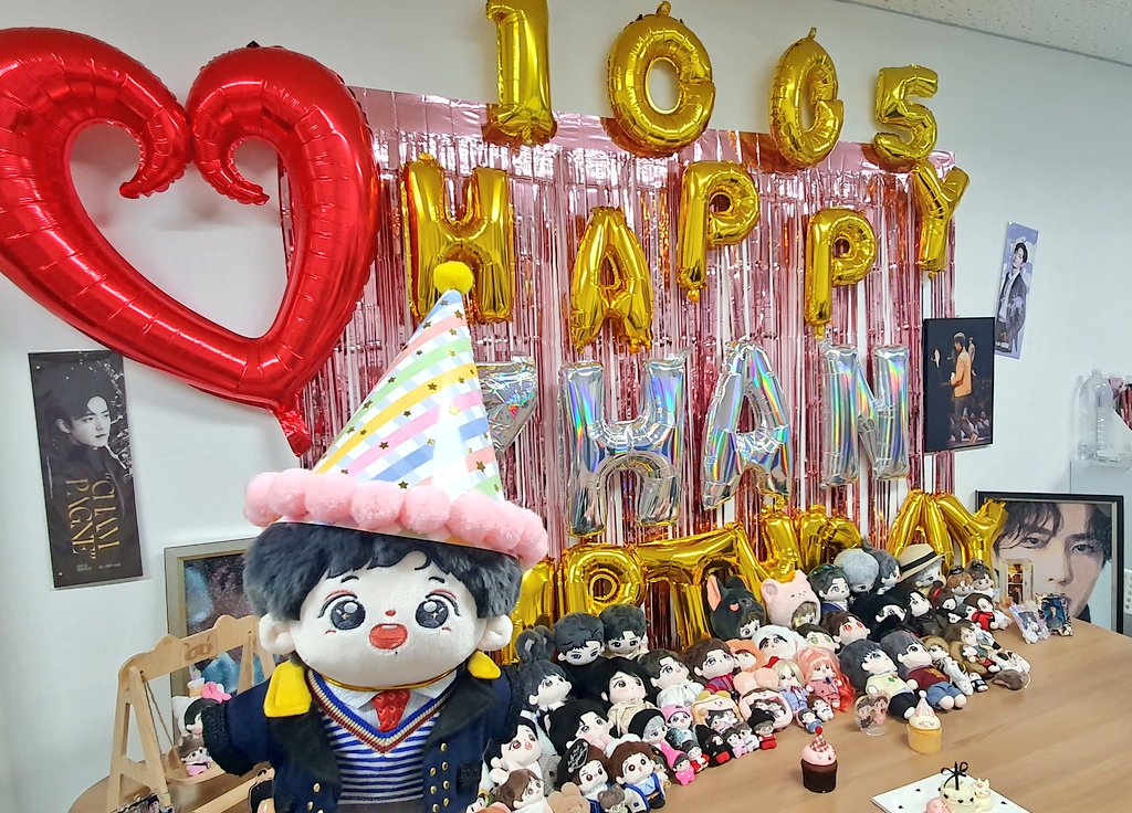 머리크기덕분?에 꼬깔모를  쓰게된 럭키한 복이!🤭