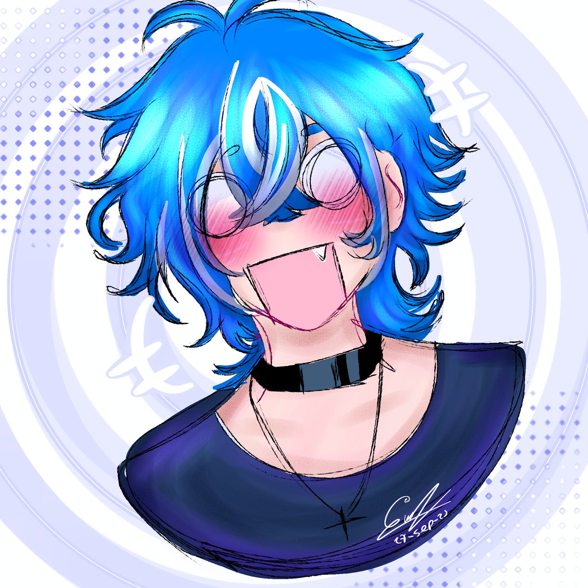 Dibujito del <a href="/EmilParrao/">🚀 Emil Parrao🪐</a> 
#EmilArt 
Diablo, hace mucho no dibujo al señor emil