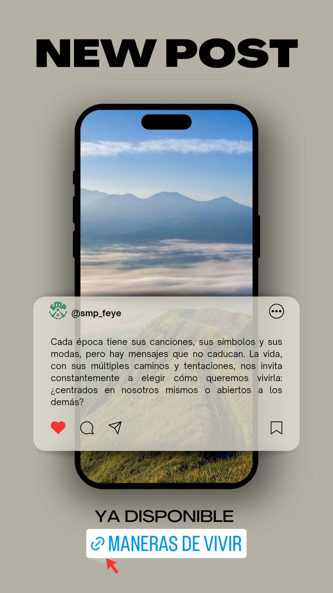 smp_feye's tweet photo. Las modas pasan, pero hay preguntas que permanecen: ¿cómo elegimos vivir, encerrados en nosotros mismos o abiertos al prójimo?

👉Nueva publicación: https://t.co/ZzZi9Ta39A

#BlogdePastoral #PastoralSMP #ColegioSMP #FEyE https://t.co/WFfNCXkI8i