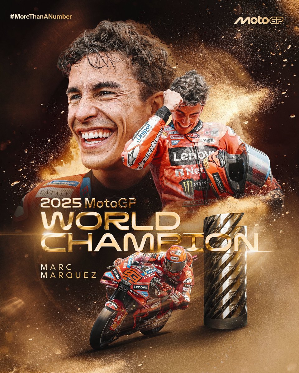 🏆x7 <a href="/marcmarquez93/">Marc Márquez</a> = RESILIENCIA

Felicitaciones Marc! 6 años después, con mucho esfuerzo y adversidades, volvés a ser CAMPEON DEL MUNDO, sos enorme! 👑