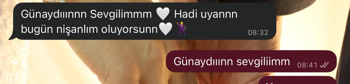 Sonunda beklenen gün 🩵