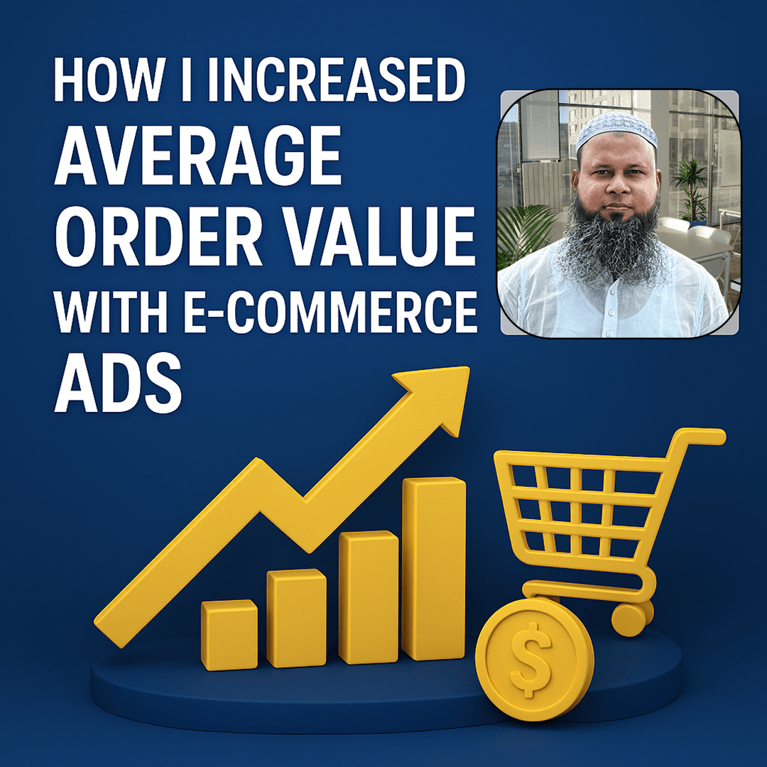 dreamsourcingbd's tweet image. How I Increased Average Order Value with E-commerce Ads
✅ Upsell &amp;amp; Cross-sell Campaigns
✅ Product Bundling
✅ Personalized Targeting

Result: Higher ROI &amp;amp; revenue per customer.
💡 DM me to scale your e-commerce brand!
#EcommerceMarketing  #dreamsourcingbd