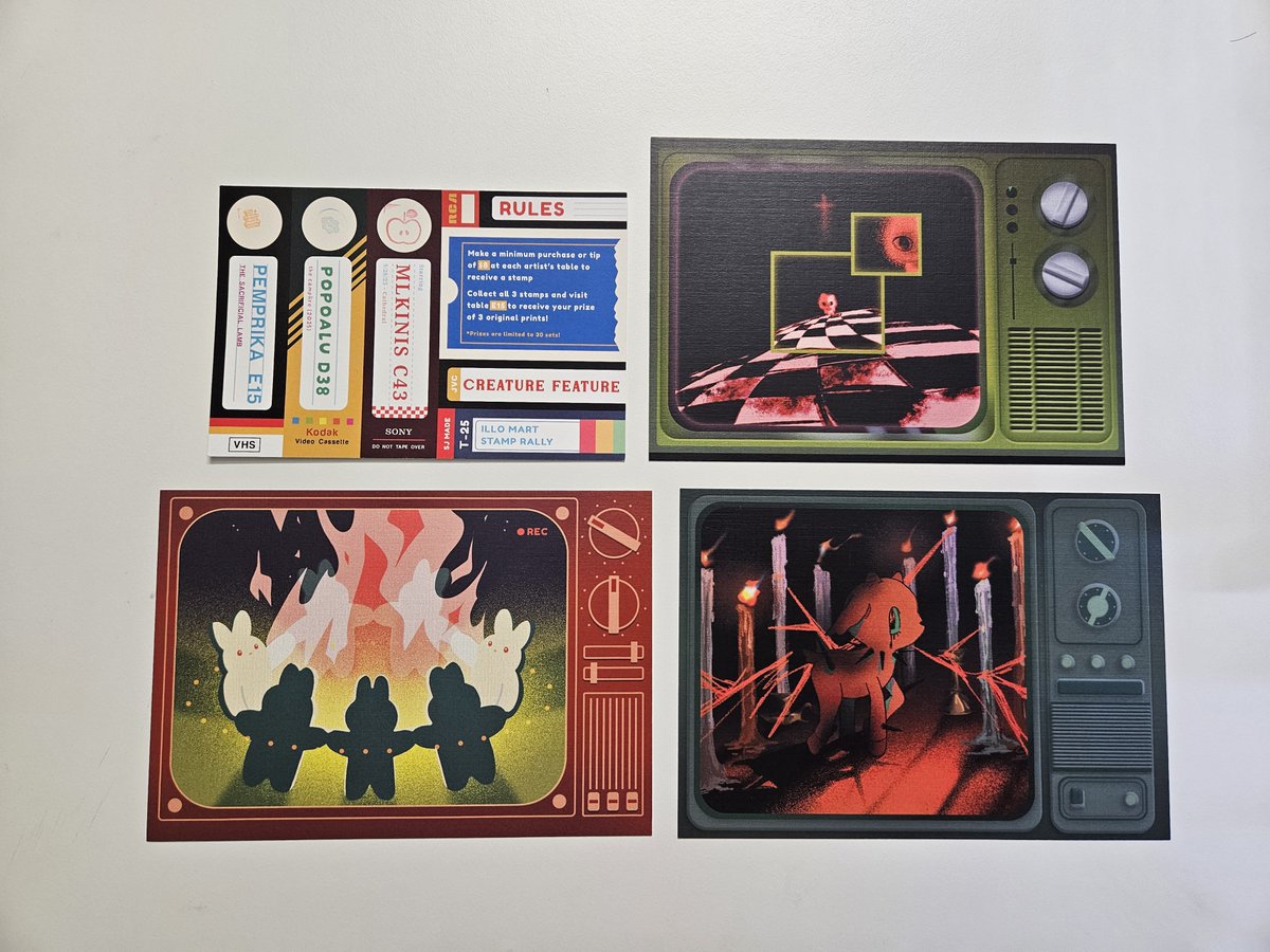 AND THE STAMP RALLY....🥳