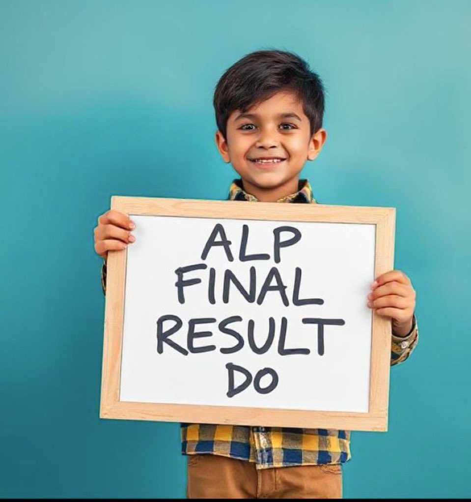 RAj16608's tweet photo. #Release_ALP_2024_Final_Result
@AmitShah @AshwiniVaishnaw @Central_Railway @DoPTGoI @drmbct @PMOIndia @RailMinIndia @Rrbmumbai @WesternRly https://t.co/qSfdobIPpZ
