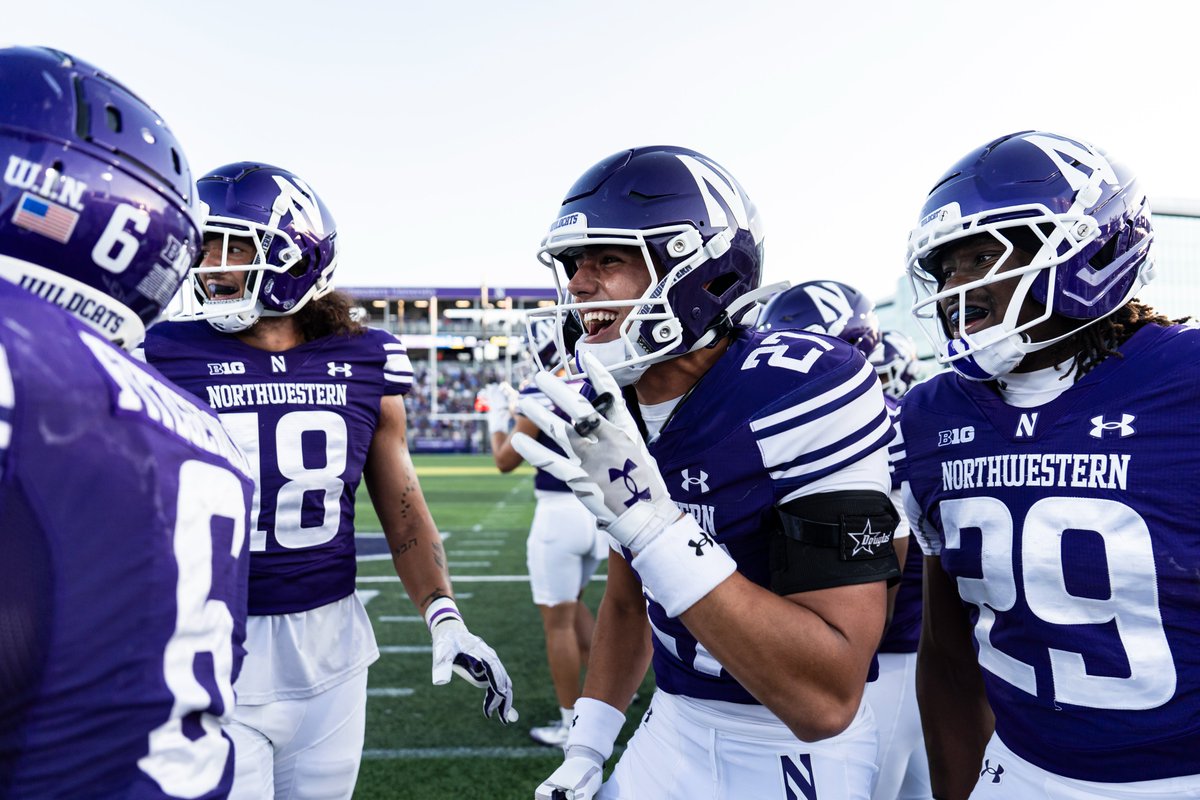 Northwestern Football tweet media