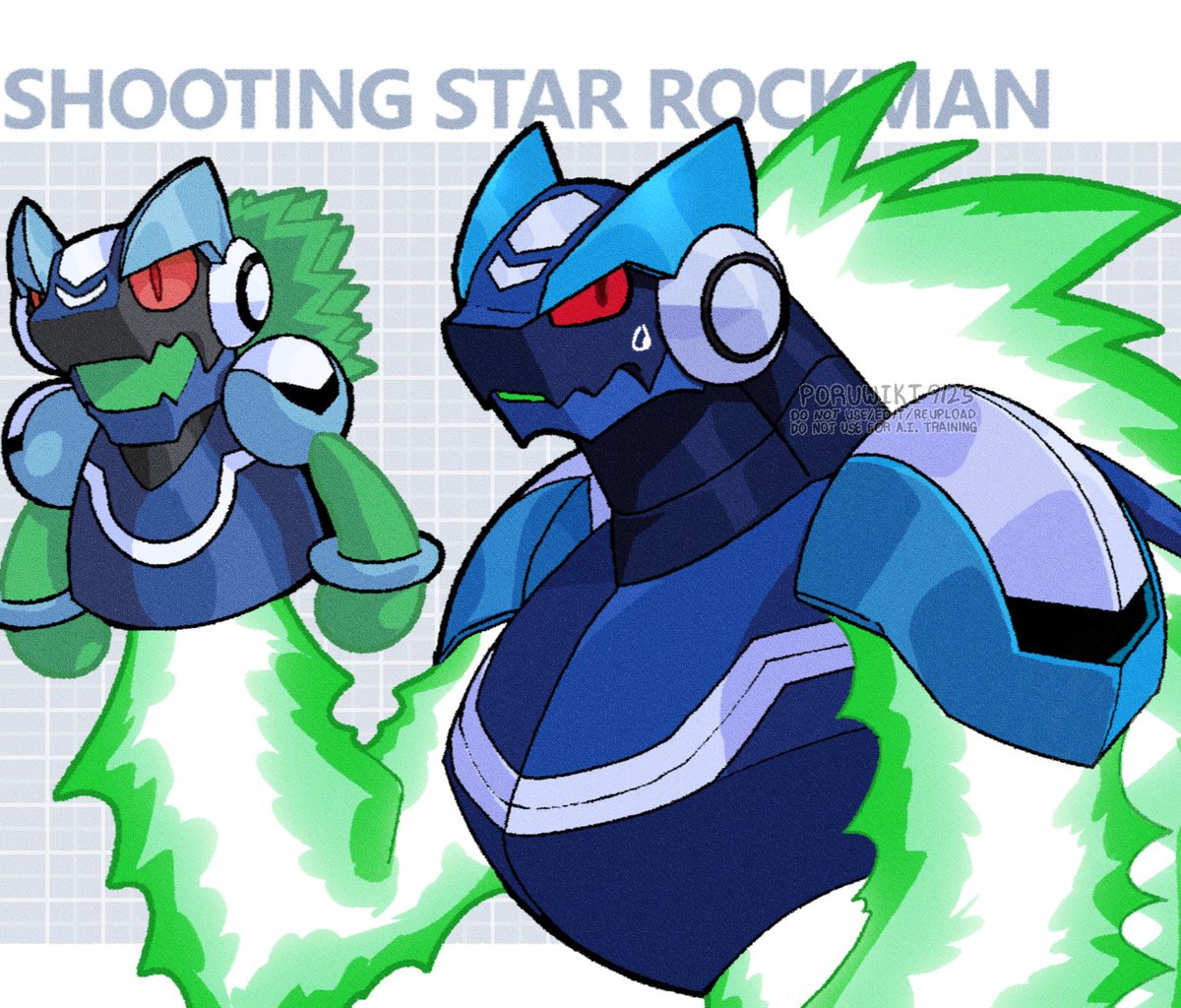 "Warrock"

#流星のロックマン #Megaman #Megamanstarforce